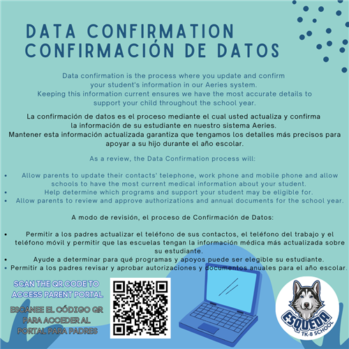 Data Confirmation